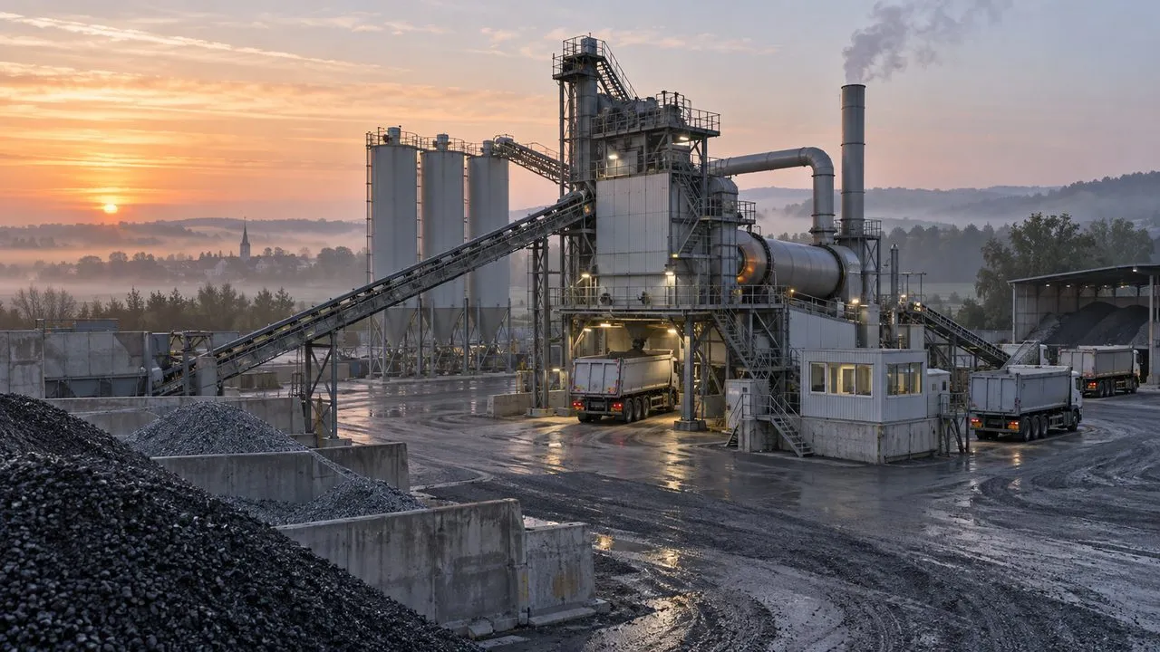 Centrale d’enrobage : fonctionnement, choix et contraintes de production
